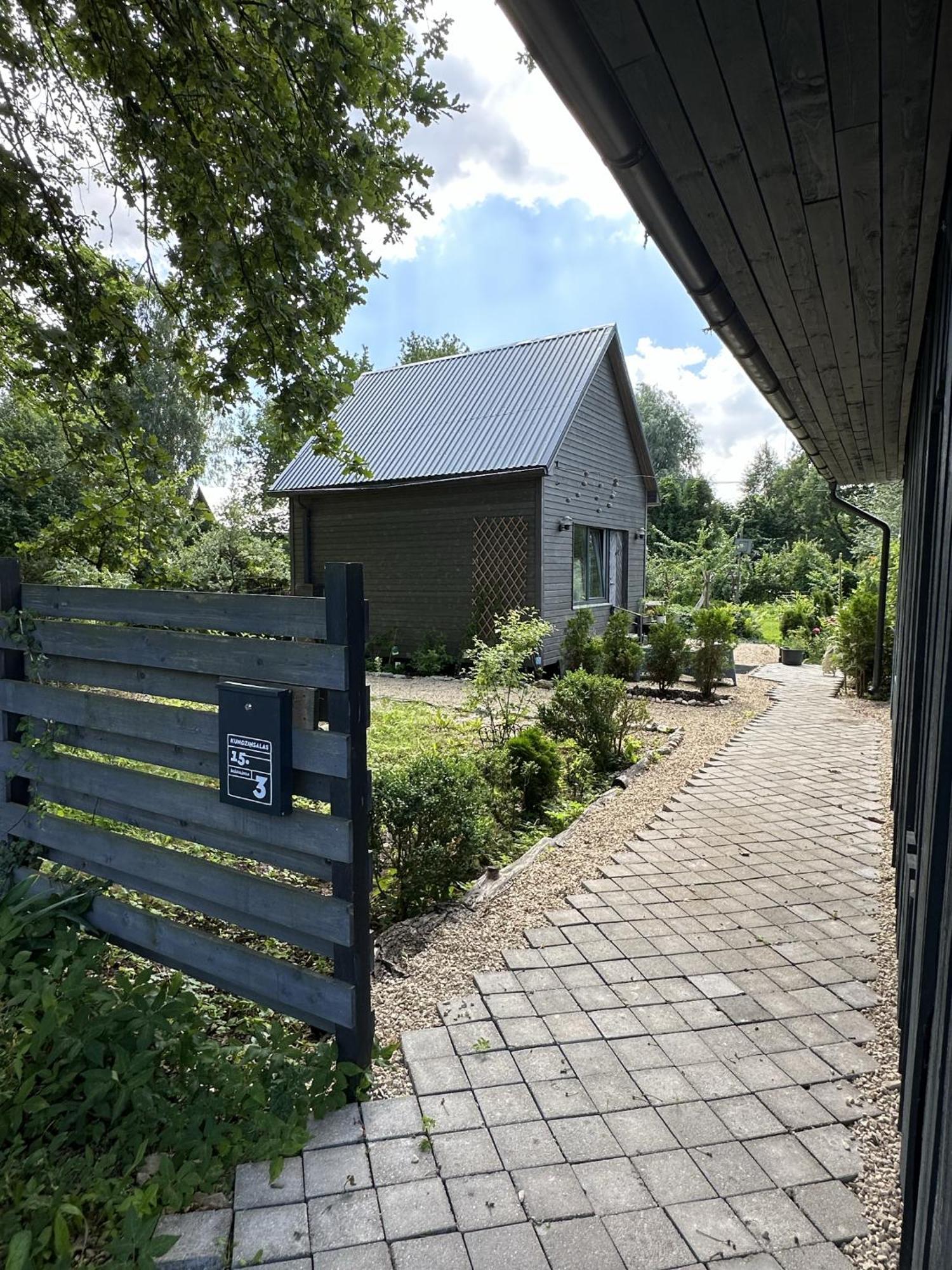 Amazing Little House On An Island With Garden Villa Riga Eksteriør bilde